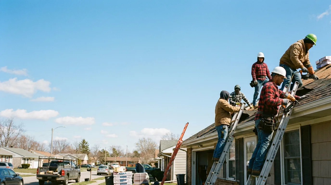 Roofing in Holton, MI near me
